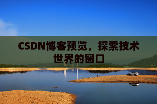 CSDN博客预览，探索技术世界的窗口